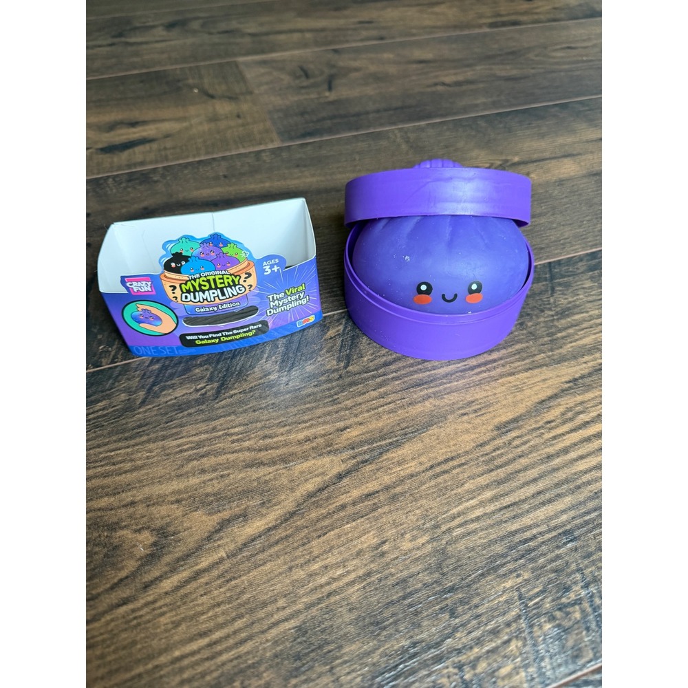 RMS Crazy Fun Mystery Dumpling Galaxy Edition Purple Squishy - purple